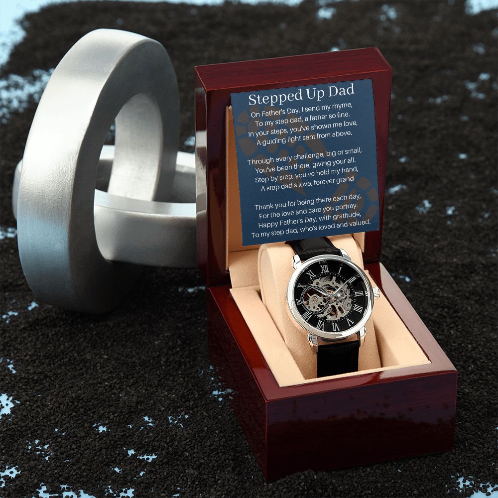 Timelessly Elegant: A Gift of Love and Appreciation for Your Step Dad