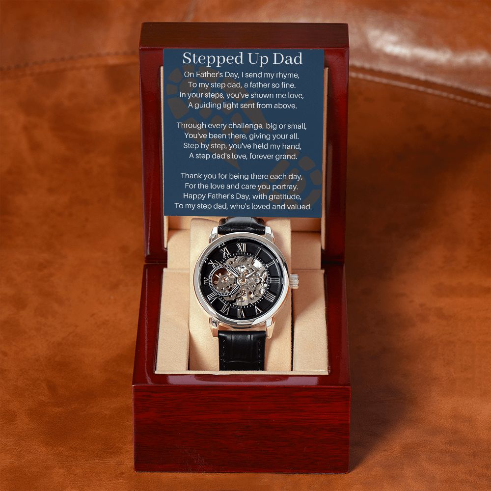 Timelessly Elegant: A Gift of Love and Appreciation for Your Step Dad